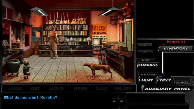 Tex Murphy: Under a Killing Moon Gameplay Screenshot