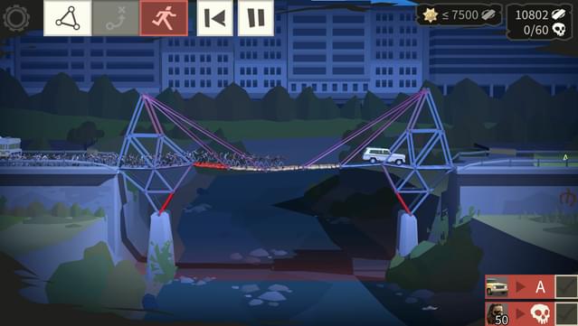 Bridge Constructor: The Walking Dead PC Screenshot