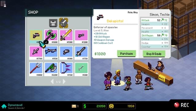 Chroma Squad Gameplay Screenshot