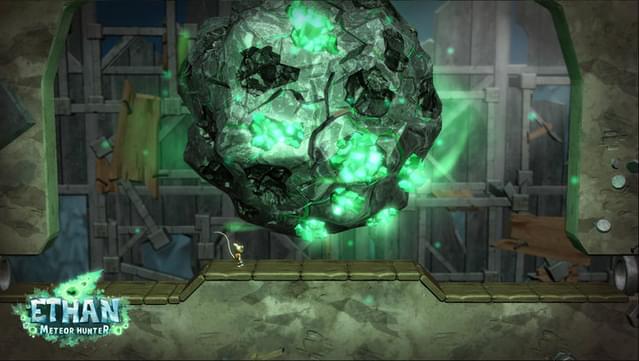 Ethan: Meteor Hunter Gameplay Screenshot