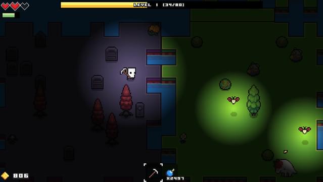 Forager Gameplay Screenshot