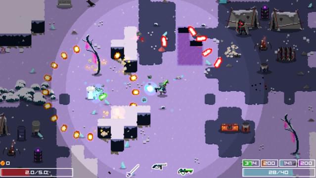 Planetary Dustoff Gameplay Screenshot