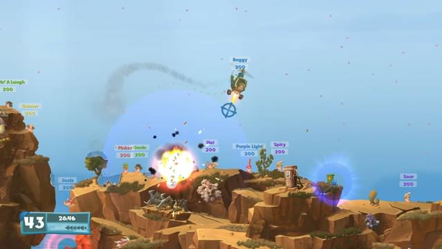 Worms W.M.D PC Screenshot