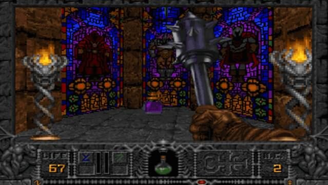 Hexen: Beyond Heretic Gameplay Screenshot