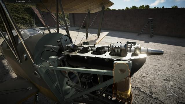 Plane Mechanic Simulator Gameplay Screenshot
