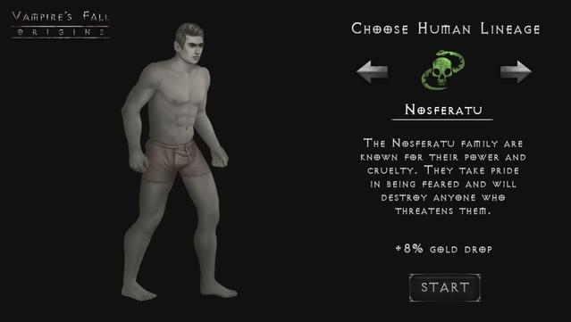 Vampire’s Fall: Origins PC Screenshot
