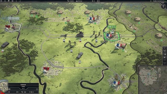 Panzer Corps PC Screenshot