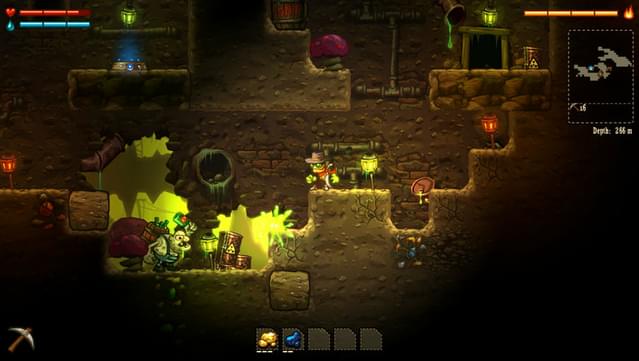 SteamWorld Dig PC Screenshot