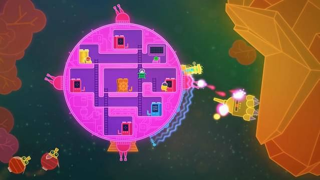 Lovers in a Dangerous Spacetime PC Screenshot