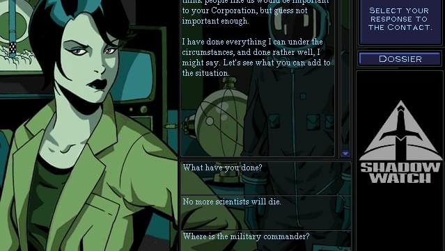 Shadow Watch Gameplay Screenshot