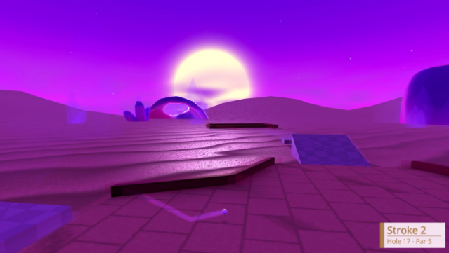 4D Golf Gameplay Screenshot