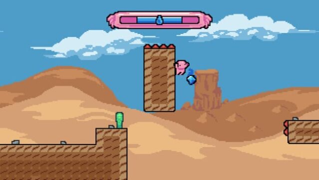 Axolotl is Dry Gameplay Screenshot
