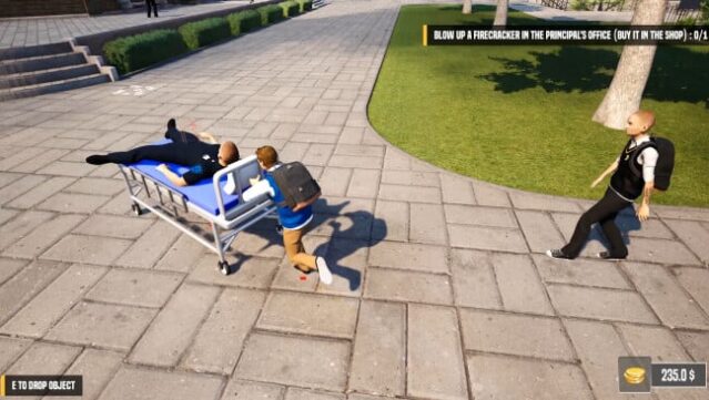 Bad Guys at School Gameplay Screenshot