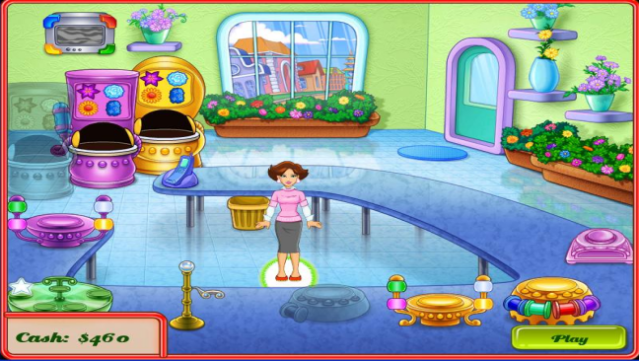 Cake Mania Main Street Gameplay Screenshot