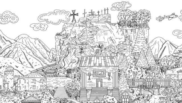 Cats Hidden in Georgia Gameplay Screenshot