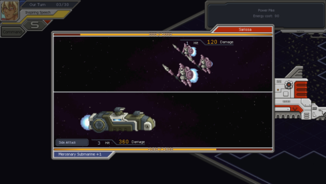 Chaos Galaxy Gameplay Screenshot