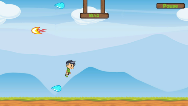 Chris – The Element Runner Gameplay Screenshot