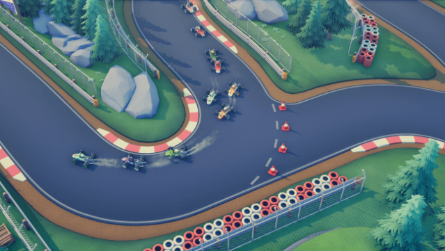 Circuit Superstars Gameplay Screenshot