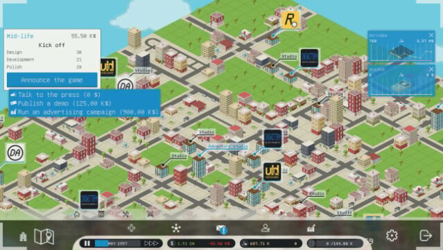 City Game Studio Gameplay Screenshot