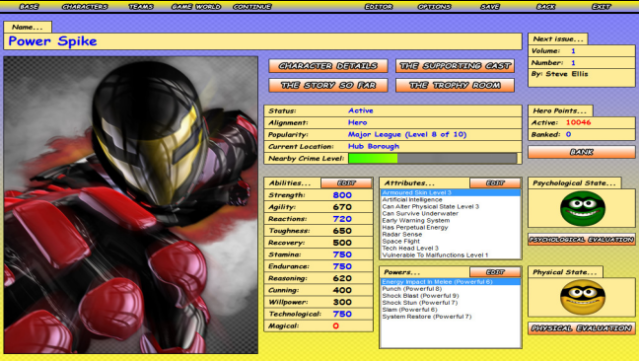 Comic Book Hero: The Greatest Cape PC Screenshot