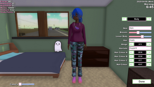 Daigaku Gurashi Gameplay Screenshot