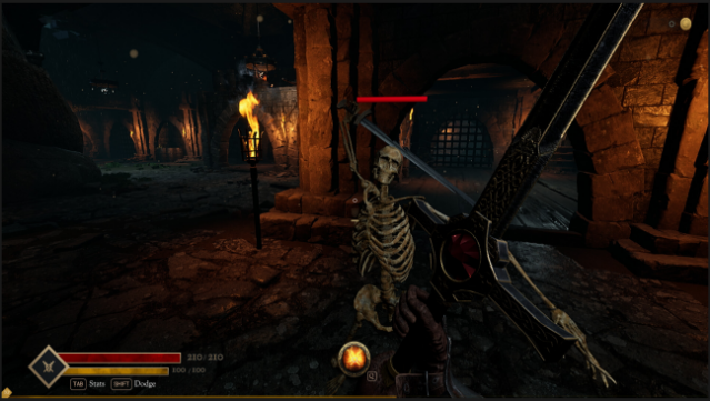 Darkblade Ascent Gameplay Screenshot