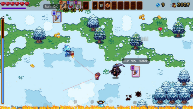 Death By Scrolling Gameplay Screenshot