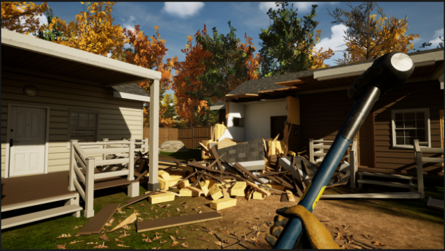 Deconstruction Simulator Gameplay Screenshot