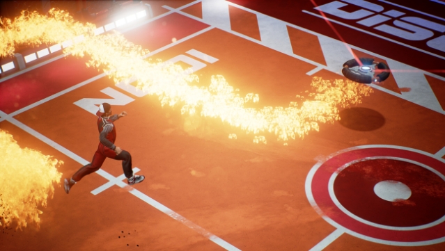 Disc Jam Gameplay Screenshot