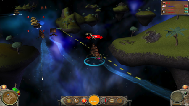 Disney’s Treasure Planet: Battle Of Procyon Gameplay Screenshot