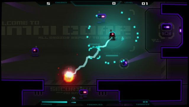 Droid Assault Gameplay Screenshot