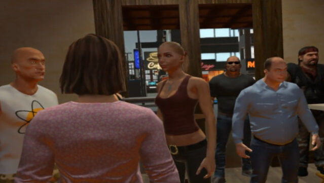 Drunkn Bar Fight Gameplay Screenshot