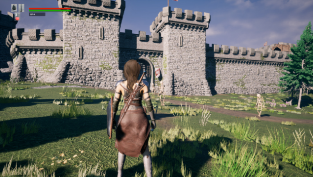 Elisa Dragon Hunter PC Screenshot