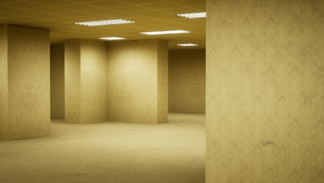 Escape the Backrooms PC Screenshot