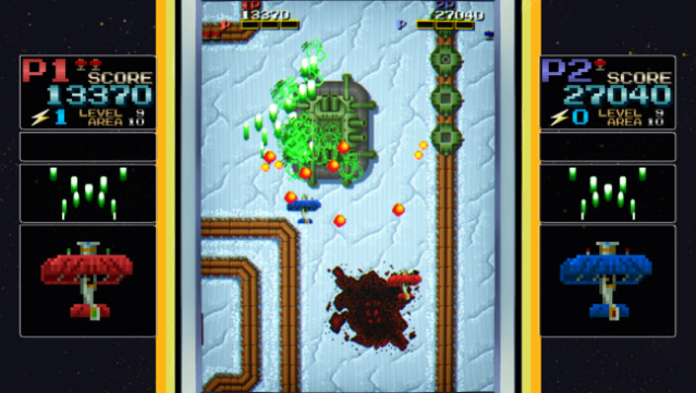 Fire Shark Gameplay Screenshot