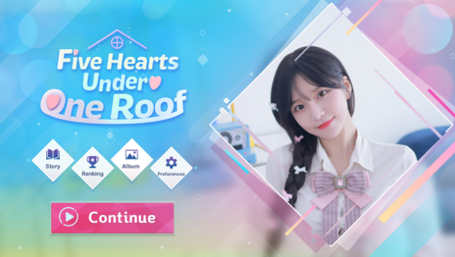 Five Hearts Under One Roof Gameplay Screenshot