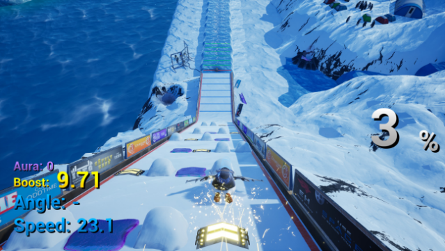 Flynguin Station Gameplay Screenshot