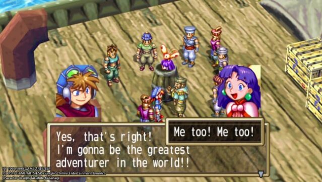 GRANDIA HD Remaster PC Screenshot