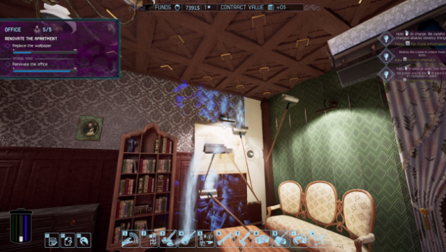 Haunted House Renovator Gameplay Screenshot