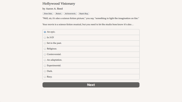 Hollywood Visionary PC Screenshot