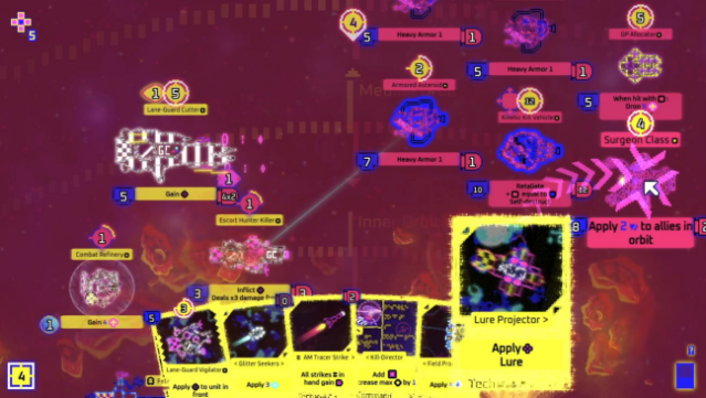 Hyperspace Deck Command Gameplay Screenshot