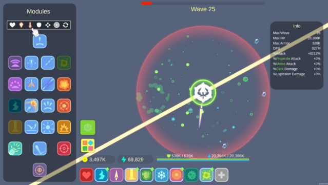 Idle Tower Defense Gameplay Screenshot
