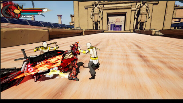 Kijutsu Rider Gameplay Screenshot