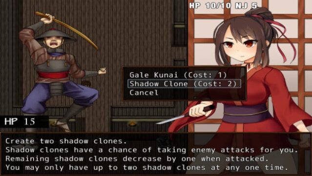 Kunoichi Botan Gameplay Screenshot