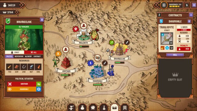 Magic Forge Tycoon Gameplay Screenshot