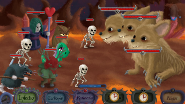 Necro Story Gameplay Screenshot