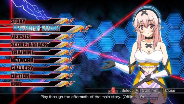 Nitroplus Blasterz: Heroines Infinite Duel PC Screenshot