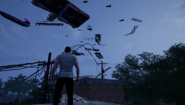 Only One Way Up Gameplay Screenshot