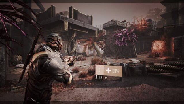 Orange Cast: Sci-Fi Space Action Game Gameplay Screenshot