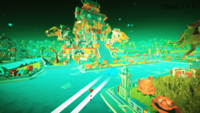 Paper Dash – Ghost Hunt Gameplay Screenshot